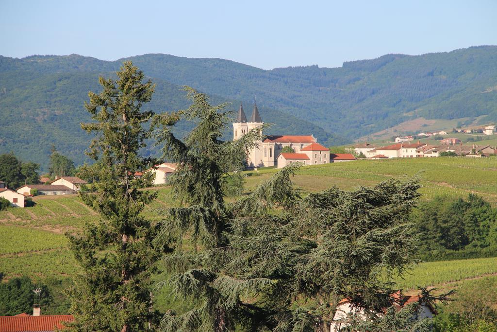 Les Glycines - Domaine Gilles Coperet Bed & Breakfast Régnié Екстериор снимка